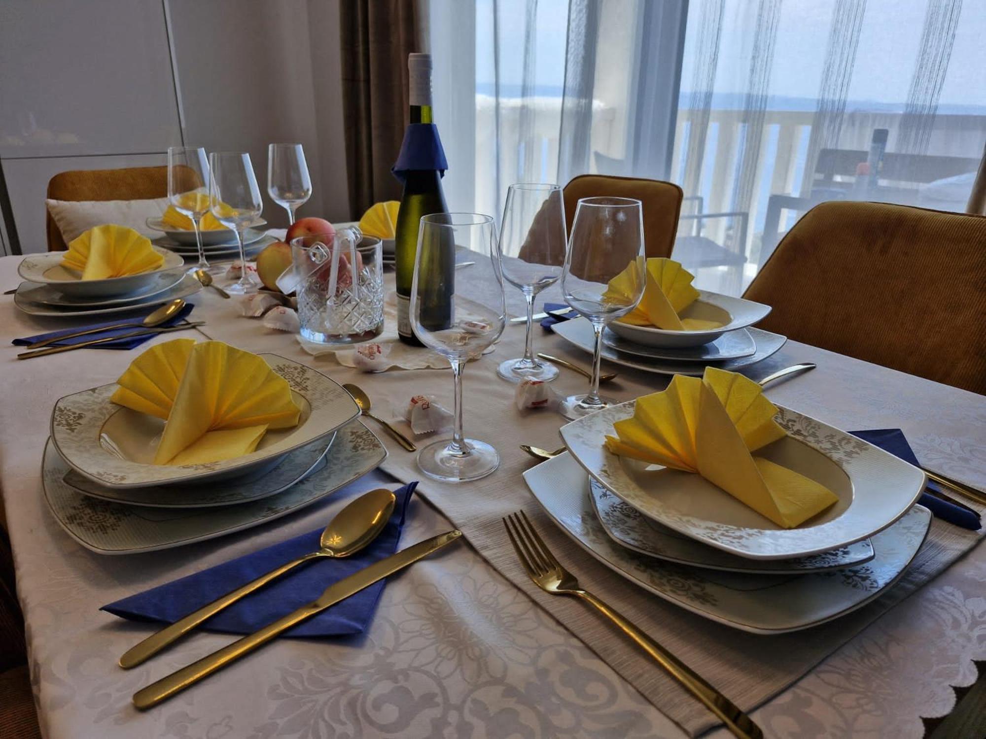 Sea View Luxury Apart Hotel Villa Conte With Swiming Pool And Romantic Spa Podstrana Bagian luar foto